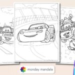 lightning mcqueen coloring pages free_6291