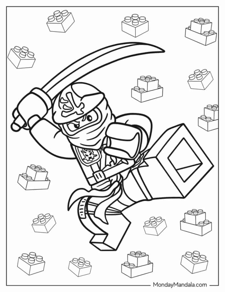 ninjago coloring pages lloyd_9311