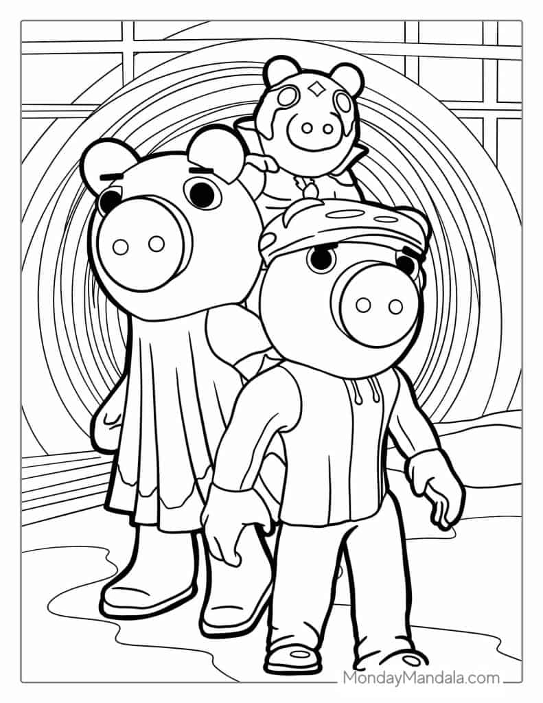 roblox piggy coloring pages_4591