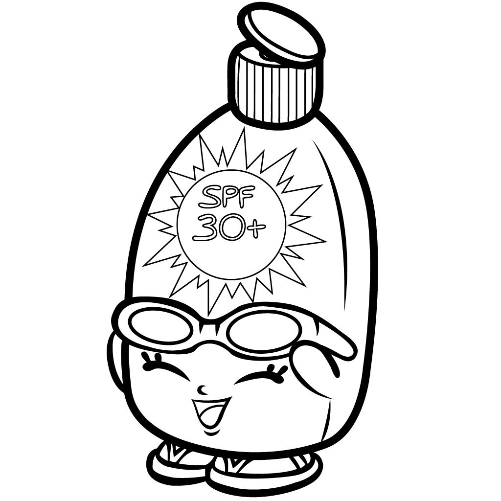shopkins queen cupcake coloring page_2740