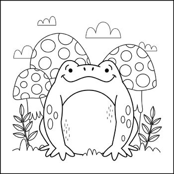 spring coloring pages for kids free_4392