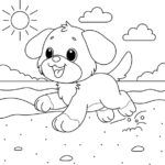 summer kids coloring pages_7595
