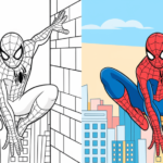 bat man coloring page