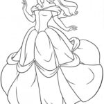 bell princess coloring pages_2299