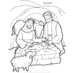 bible story coloring pages for kids_2944