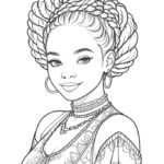 black girl coloring pages for adults_5551
