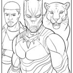 black panther killmonger coloring pages_9619