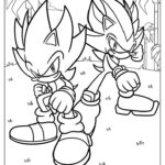 black super sonic coloring pages_1728