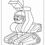 blippi excavator coloring page_8647