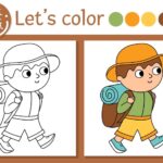 camping coloring pages kindergarten_6052