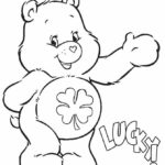 care bears lucky coloring pages free printable_1342