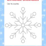 cartoon snowflake coloring pages for kids_4451