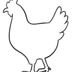chickens coloring page_5269