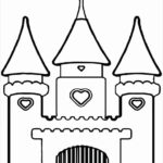 coloring page for kids castle_5320