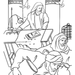 coloring page of jesus cleansing the temple_1949