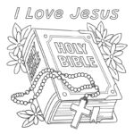 coloring pages for kids bible