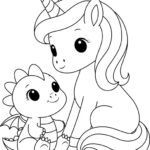 cute unicorn coloring pages_2761