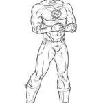 cw flash coloring pages_5514