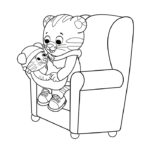 daniel tiger halloween coloring pages_3818