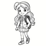 descendants coloring page audrey mal_4579