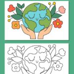 earth day coloring pages kindergarten_1076