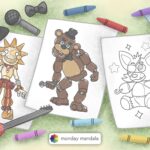 five nights at freddy s sister location coloring pages_3766