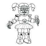 five nights at freddys sister location coloring pages_6563