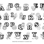 free disney printable alphabet coloring pages_5794