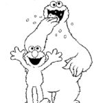 free printable coloring pages of elmo cookie monster big bird_9393