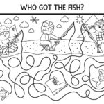 free printable fishing and camping coloring pages_4590