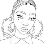 gangsta pretty girl coloring pages for girls_2209
