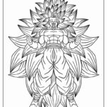 goku going super saiyan coloring pages_3740
