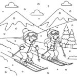 kids coloring pages winter_1069