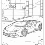 lamborghini free coloring pages_4923
