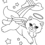 lisa frank angel coloring pages_5056