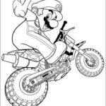 mario kart drawing printable coloring pages_5606