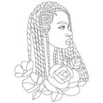 natural hair coloring pages_9986