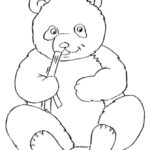 panda coloring pages to print_7852