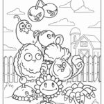 plants vs zombies plant coloring pages_4055