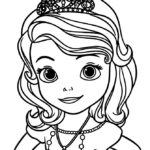 princess sofia coloring page printout_8275