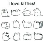 printable coloring pages pusheen cat_7403