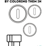 printable mario kart gold coin coloring page
