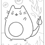 pusheen coloring page_3540
