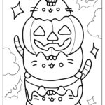 pusheen coloring pages litss_7283