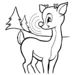 rudolph coloring pages online_7819