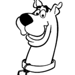 scooby doo coloring page
