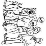 scooby doo coloring pages for kids_2060