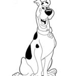 scooby doo mini golf coloring pages