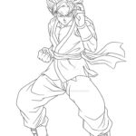 ssgss goku coloring pages_3339
