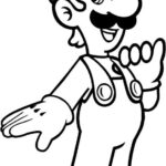 super mario bros luigi coloring pages_6026